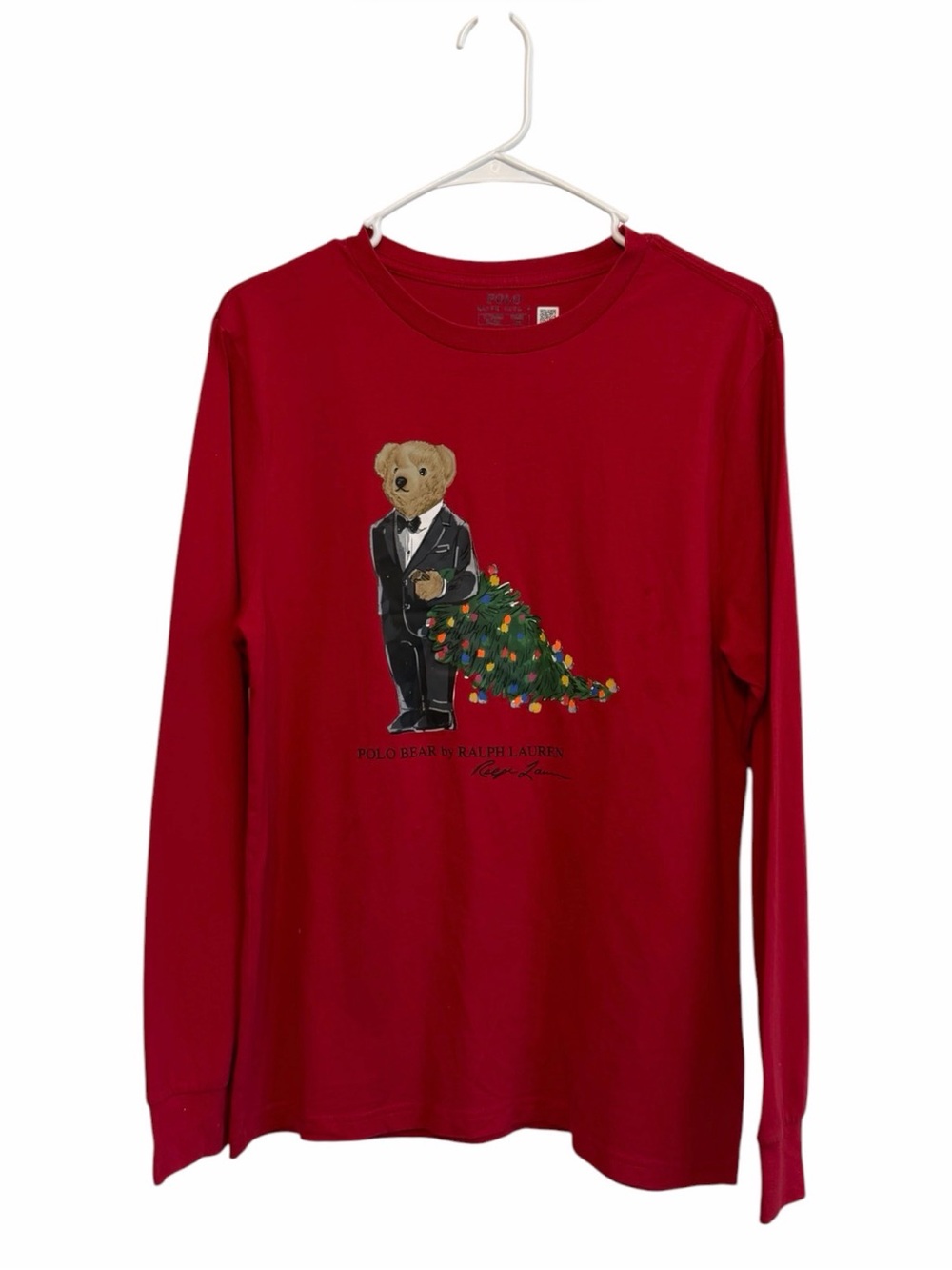 Polo by Ralph Lauren Red Crew Neck Tee
